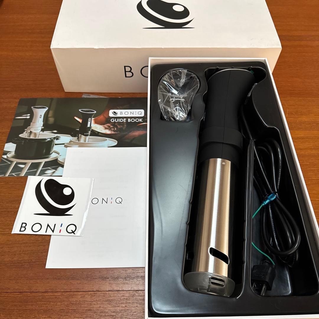 BONIQ 01B 低温調理器 本体とガイドブック付き