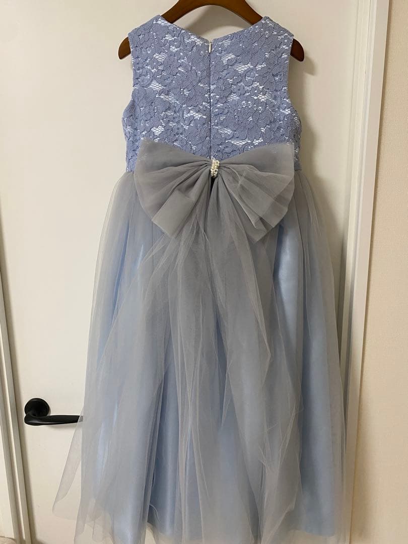 ドレスコ 130 ロングドレス 水色