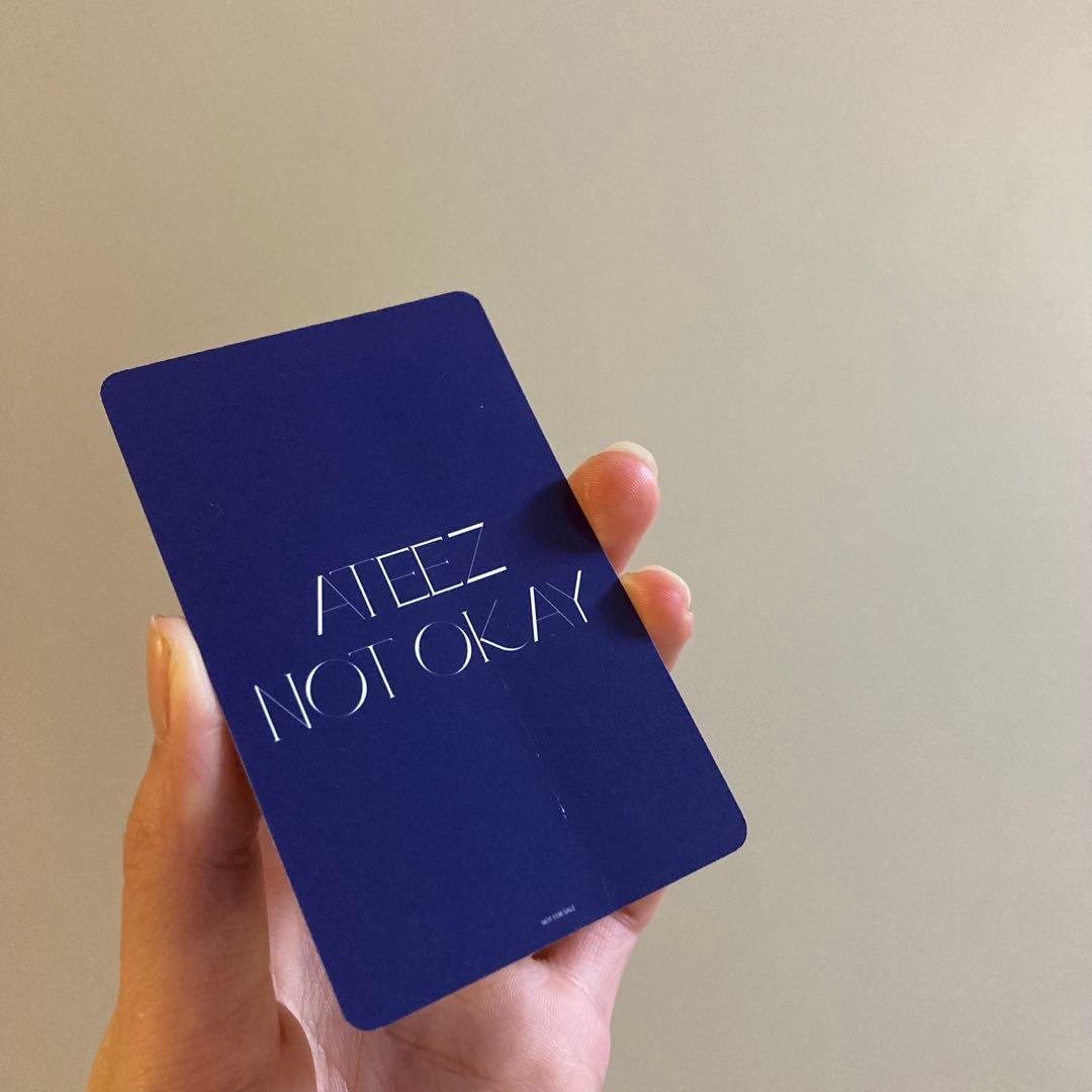 ATEEZ アチズ ユノ アクスタ トレカ オフイベ not okay カフェ