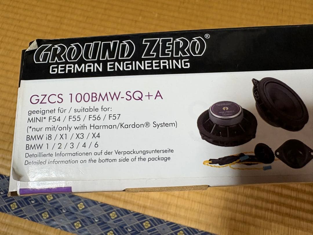 ボ*ス様 /MINI専用サウンドアップグレードキット　GZCS 100BM