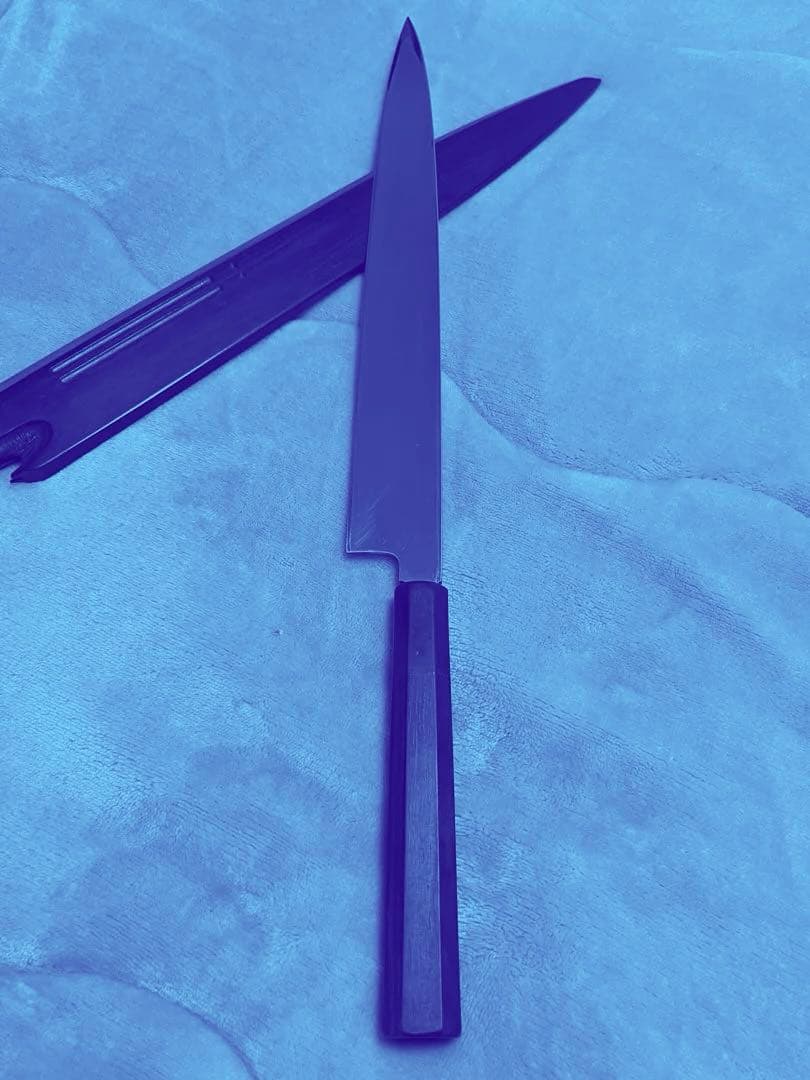 Labo　子の日包丁　柳刃　尺一　全鋼ステンレス鞘付き