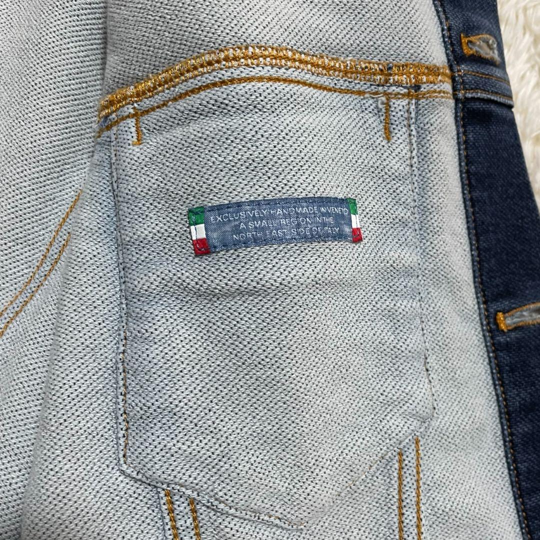 美品✨ ヤコブコーエン ストレッチ デニムジャケット L 濃紺 ネイビー