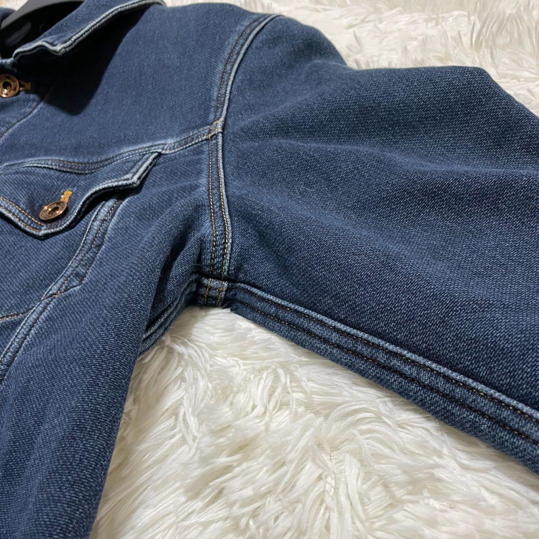 美品✨ ヤコブコーエン ストレッチ デニムジャケット L 濃紺 ネイビー