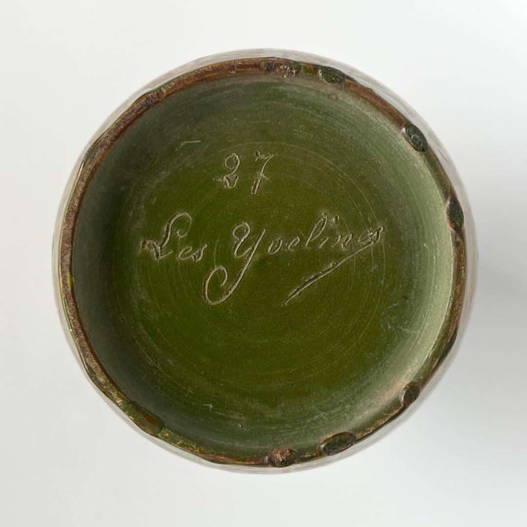 Les Yvelines 1920年代 フランス製 アールデコ 花瓶