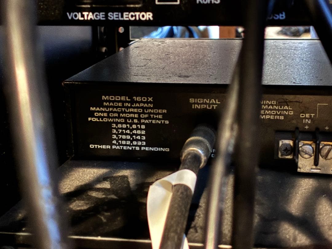 dbx 160X コンプレッサー　VCA 100V 動作確認済み