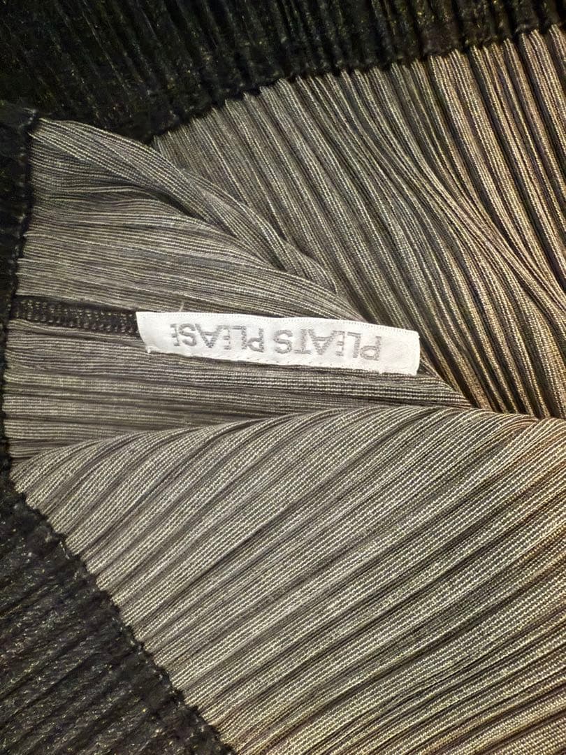 R*y様 PLEATS PLEASE イッセイミヤケ デニム転写 ジャケット 美