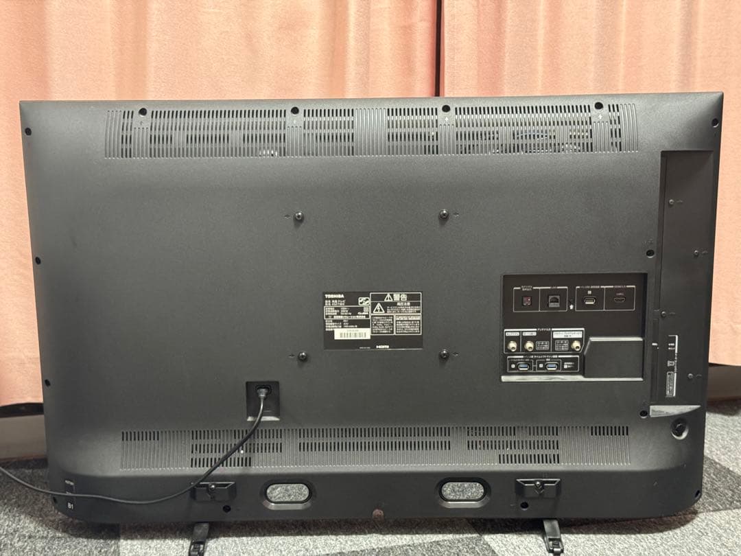 REGZA 43V 4K液晶テレビ 本体