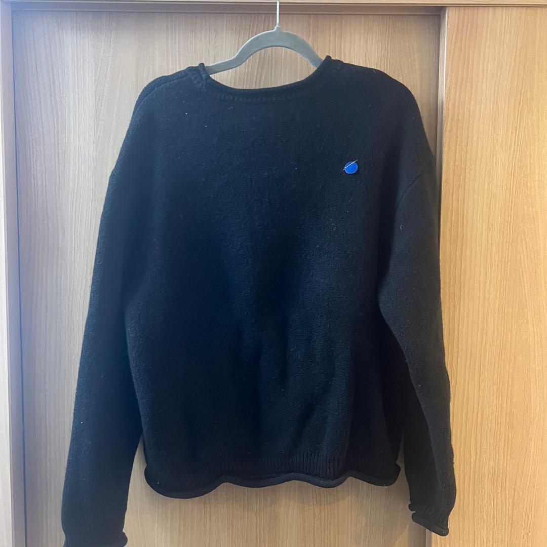 コムドットやまと着用　ADER ERROR ニット セーター 刺繍ロゴ付き