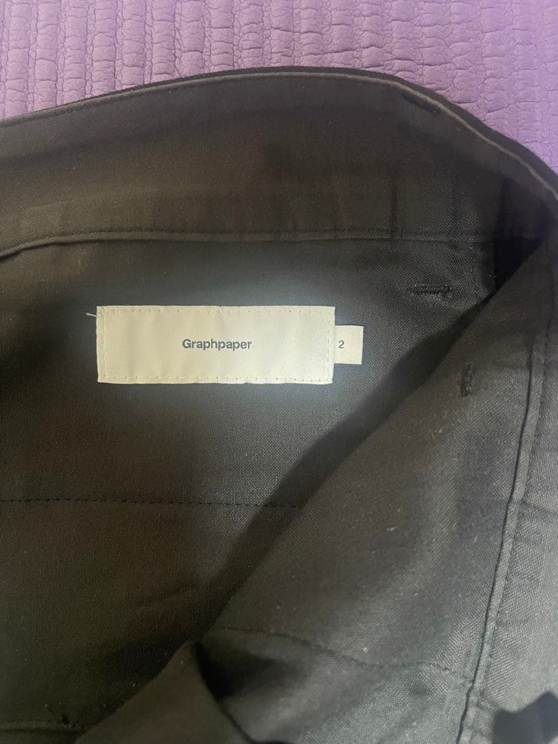 パンツ Graphpaper Wool Wide Tapered Slacks