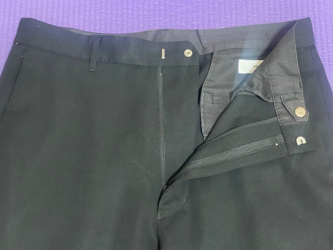 パンツ Graphpaper Wool Wide Tapered Slacks