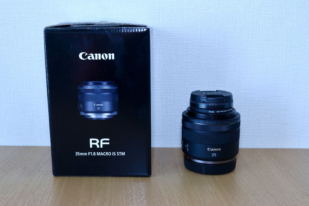 RF35mm f/1.8 Macro IS STM 防湿庫保管 ND/フード付き