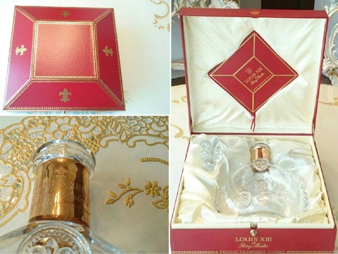 美品 Baccarat レミーマルタン ルイ13世 空瓶 バカラ