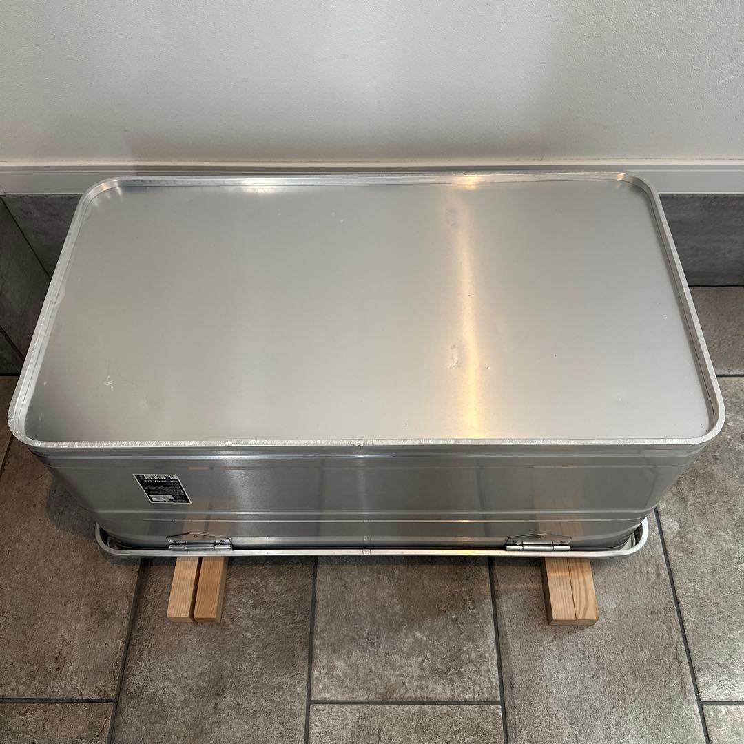 希少　美品　旧型 DULTON ダルトン アルミコンテナ Lサイズ