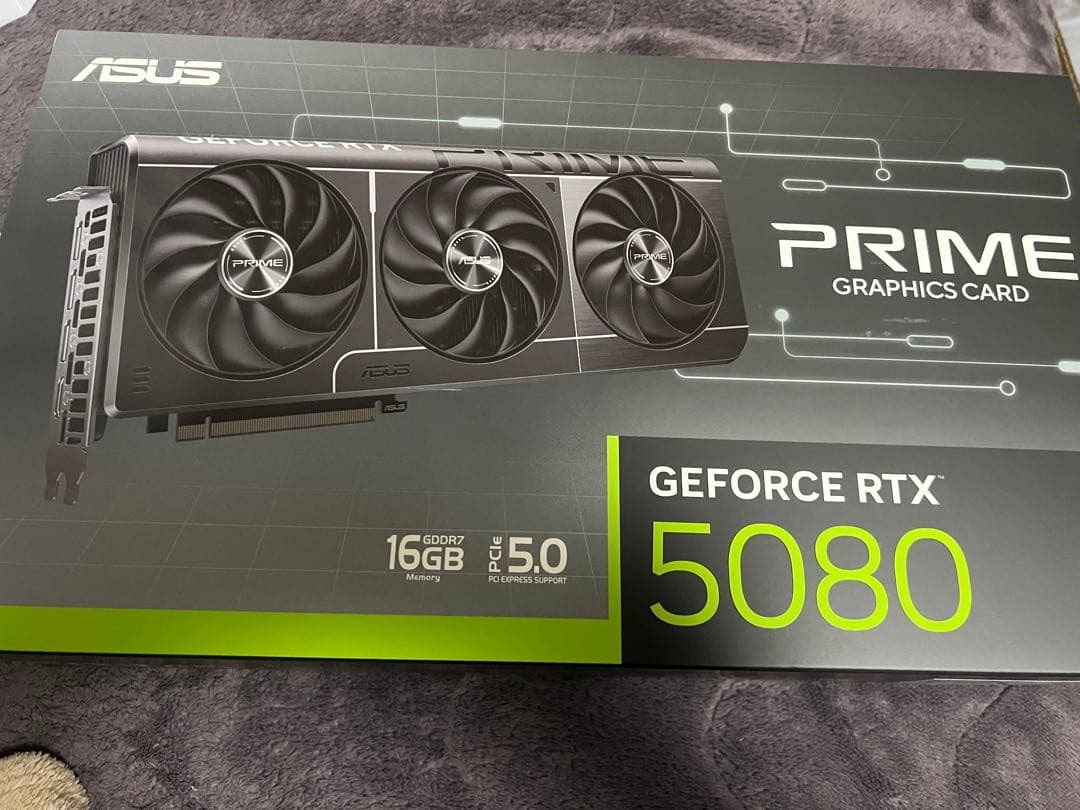 グラフィックボード・グラボ・ビデオカード asus prime rtx5080