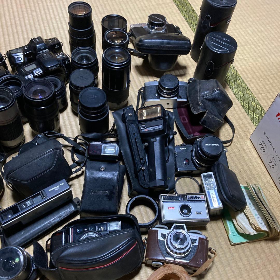 値下げ　フィルムカメラやレンズ　まとめ売り