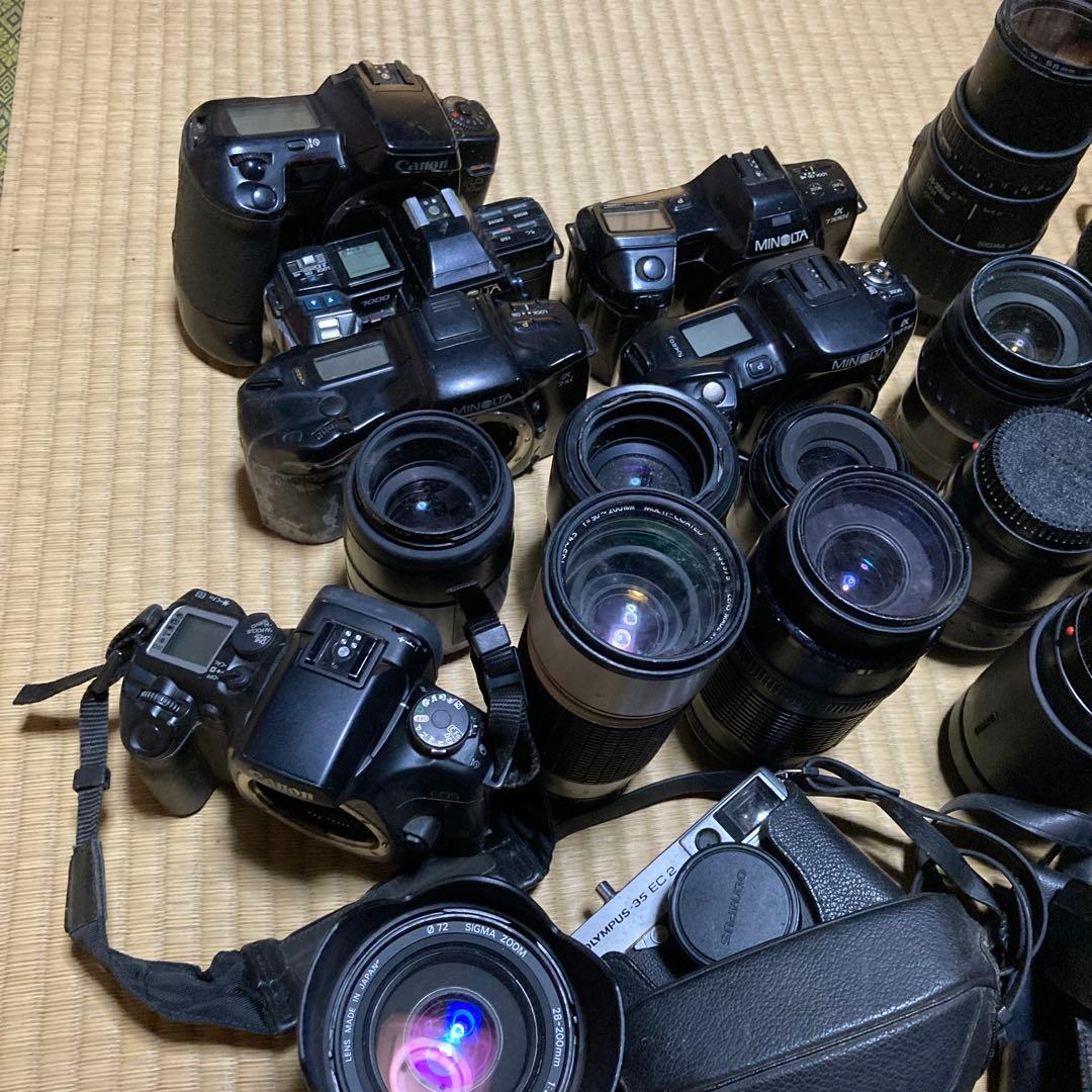値下げ　フィルムカメラやレンズ　まとめ売り