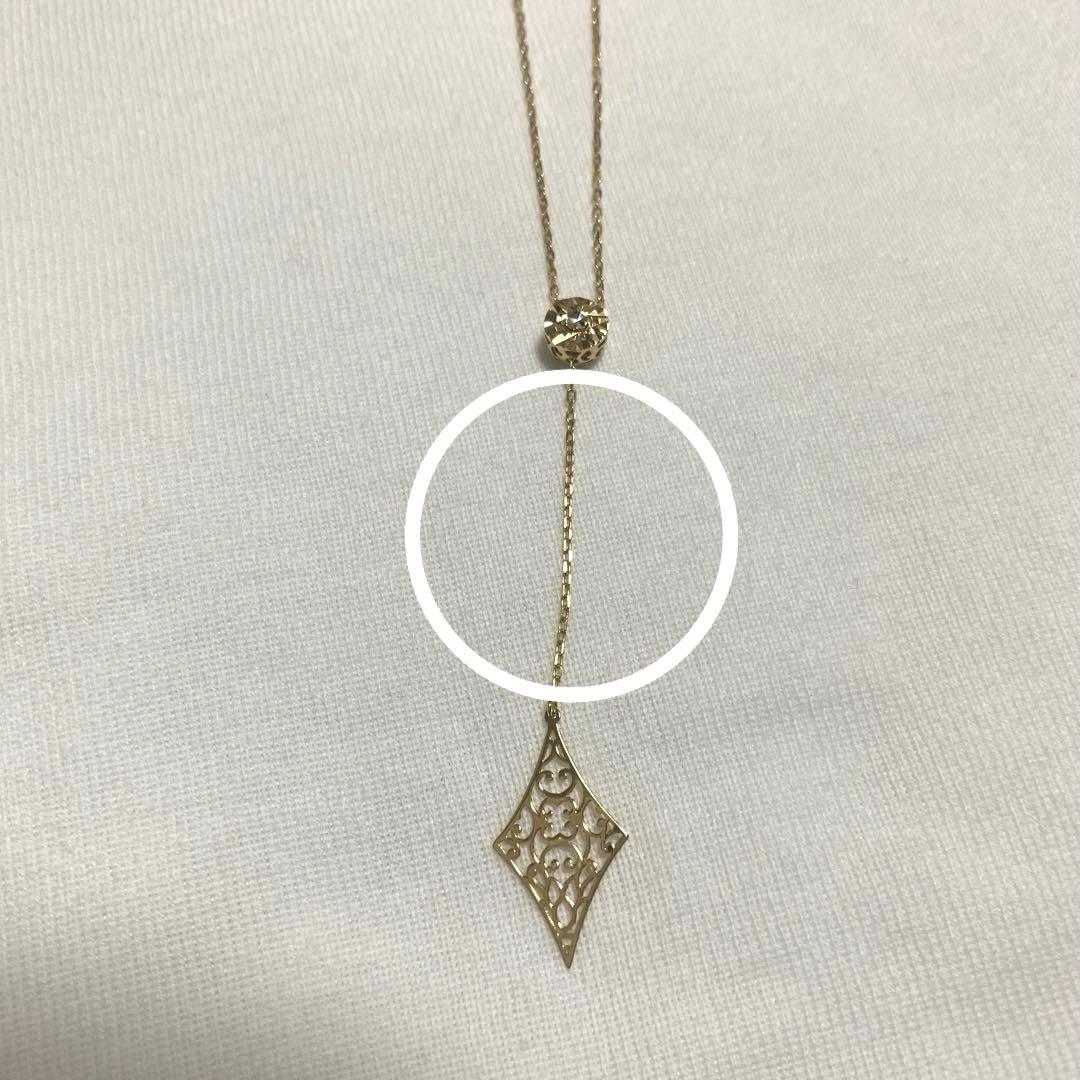 K18 YG（イエローゴールド）/WG （ホワイトゴールド）デザインネックレス