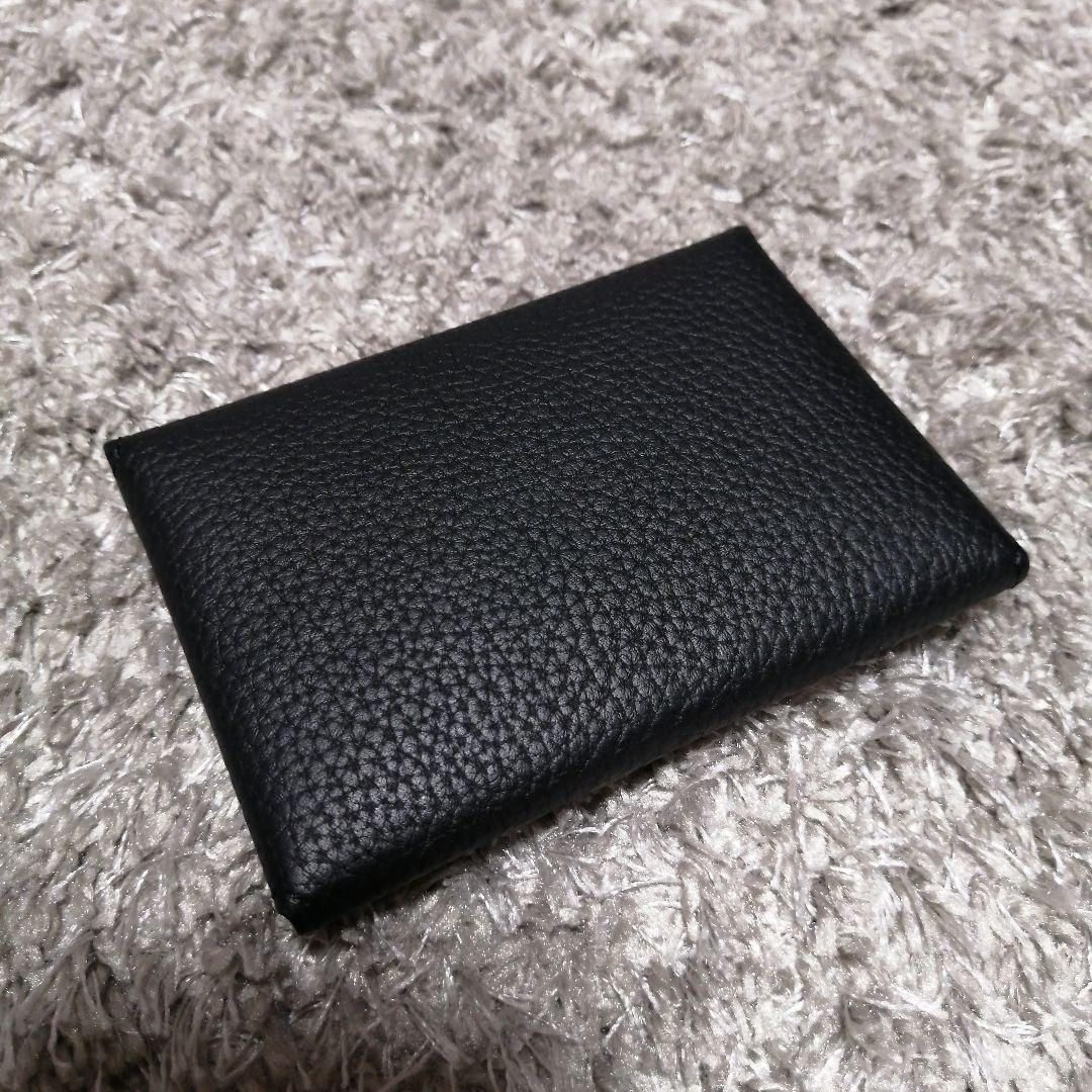 ボナベンチュラ　エンベロープカードケース　黒