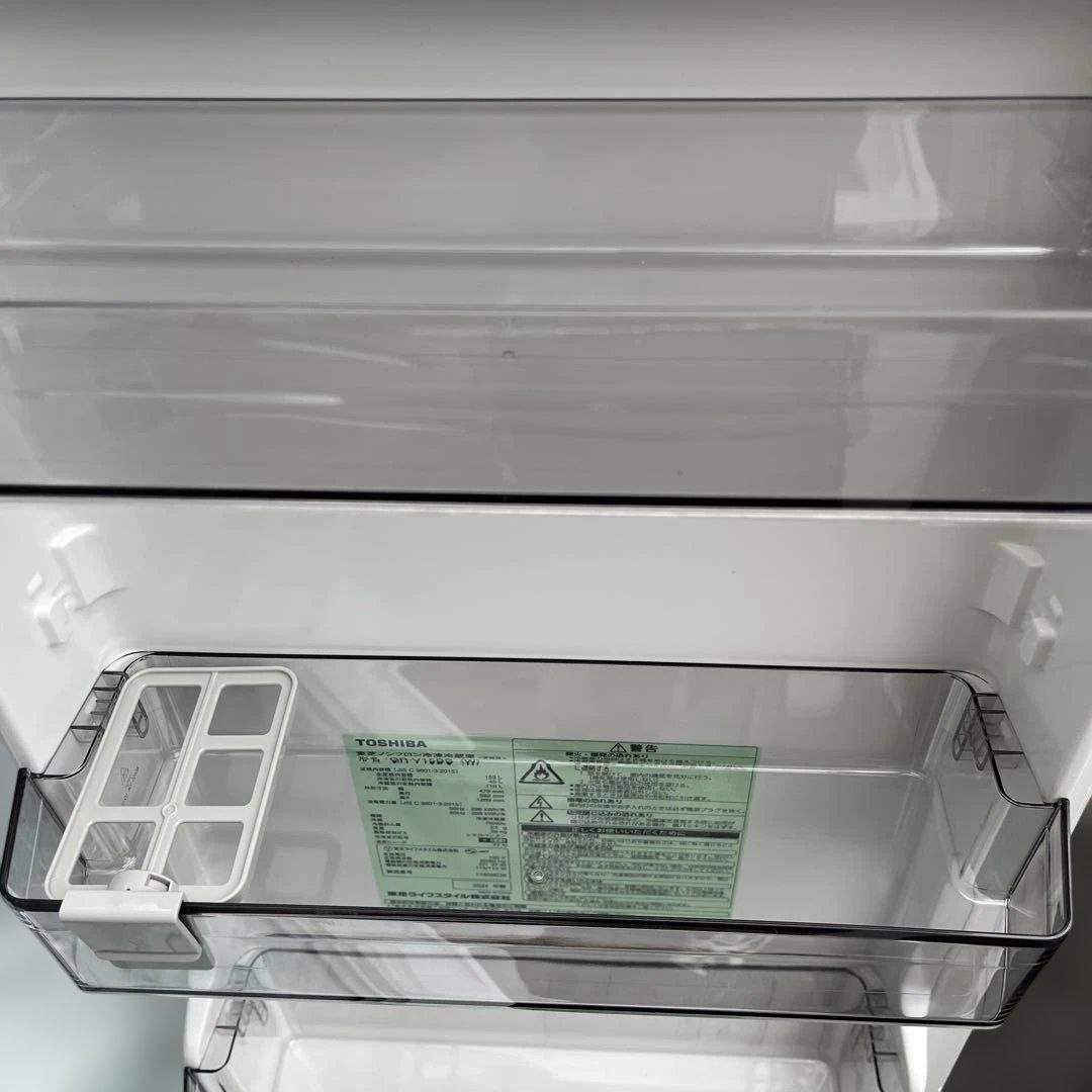 2024年製　ほぼ新品　東芝　冷蔵庫　ホワイト　一人暮らし　洗濯機