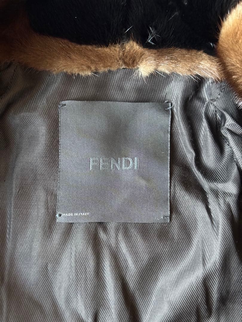 お値下げ フェンディ セーブルファーコート サイズ42 M相当 ガーメント付