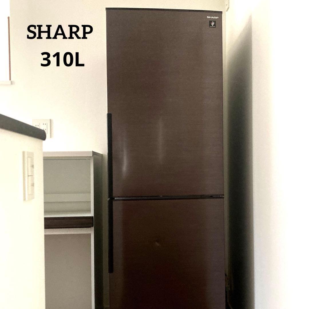 SHARP シャープ ★2枚冷蔵庫 18年製 SJ-PD31E-T