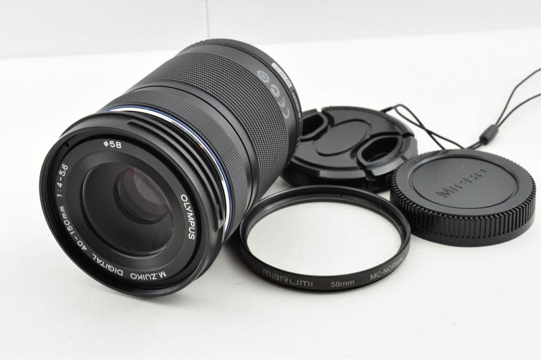 美品　OLYMPUS 40-150mm f/4.0-5.6 R ズームレンズ
