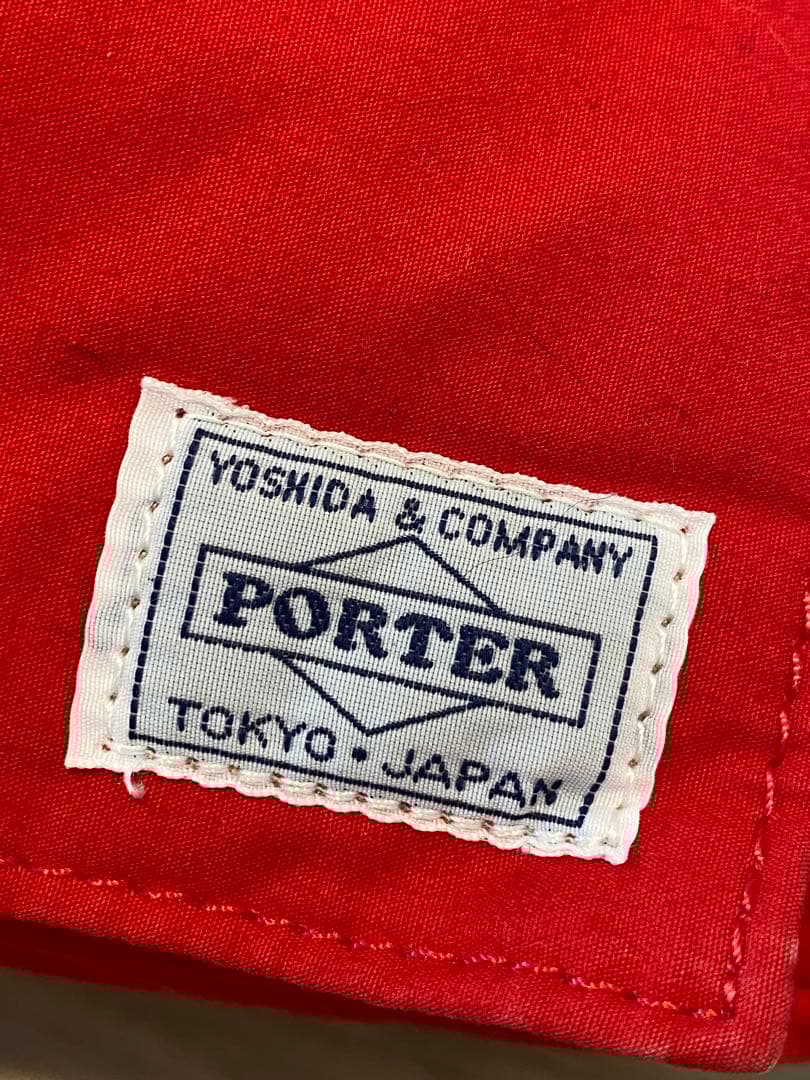 ポーター× haco! for PBP ウエストバッグ コラボ限定レッド