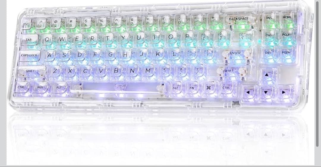 【新品】YUNZII X71 メカニカルゲーミングキーボード