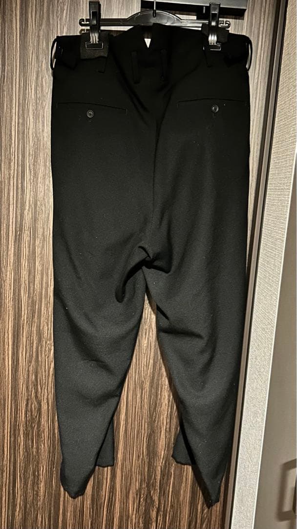 yohji Yamamoto 22aw サスペンダーパンツ オールドギャバジン