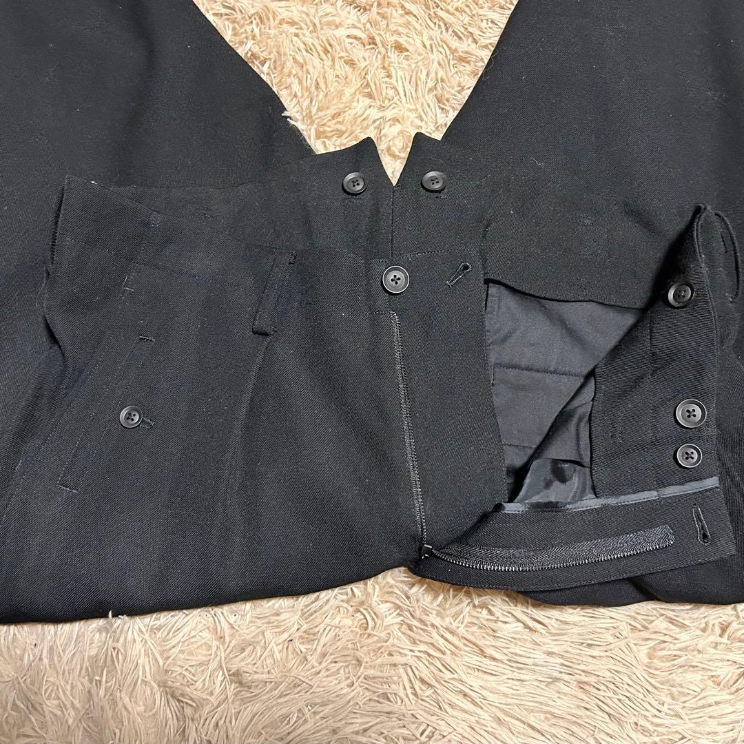 yohji Yamamoto 22aw サスペンダーパンツ オールドギャバジン