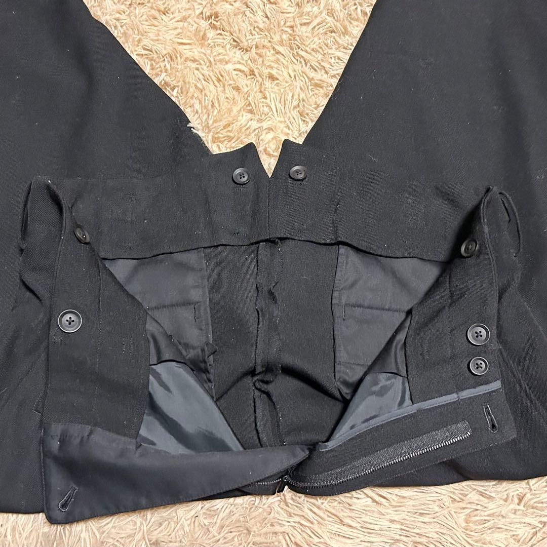 yohji Yamamoto 22aw サスペンダーパンツ オールドギャバジン