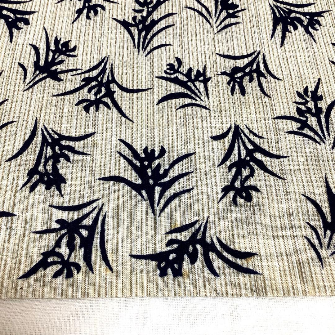 メ*郎様 【彦兵衛mini】2,000円スタート！「竺仙」謹製！浴衣反物〜ベージ