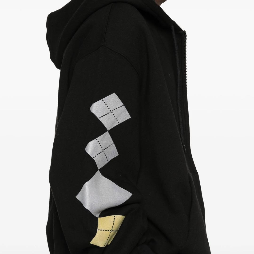 open yy パーカー　ブラック