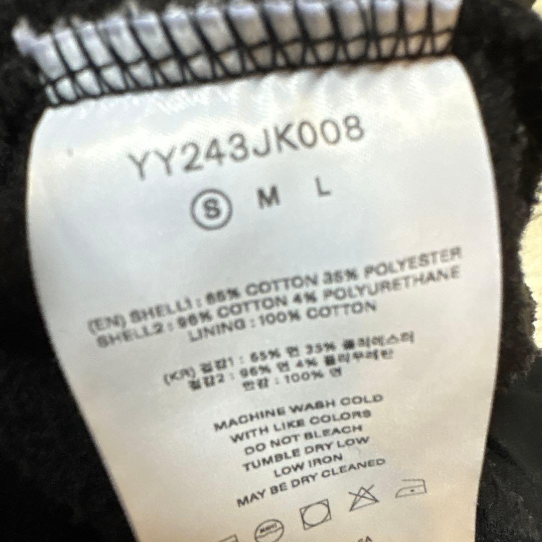 open yy パーカー　ブラック