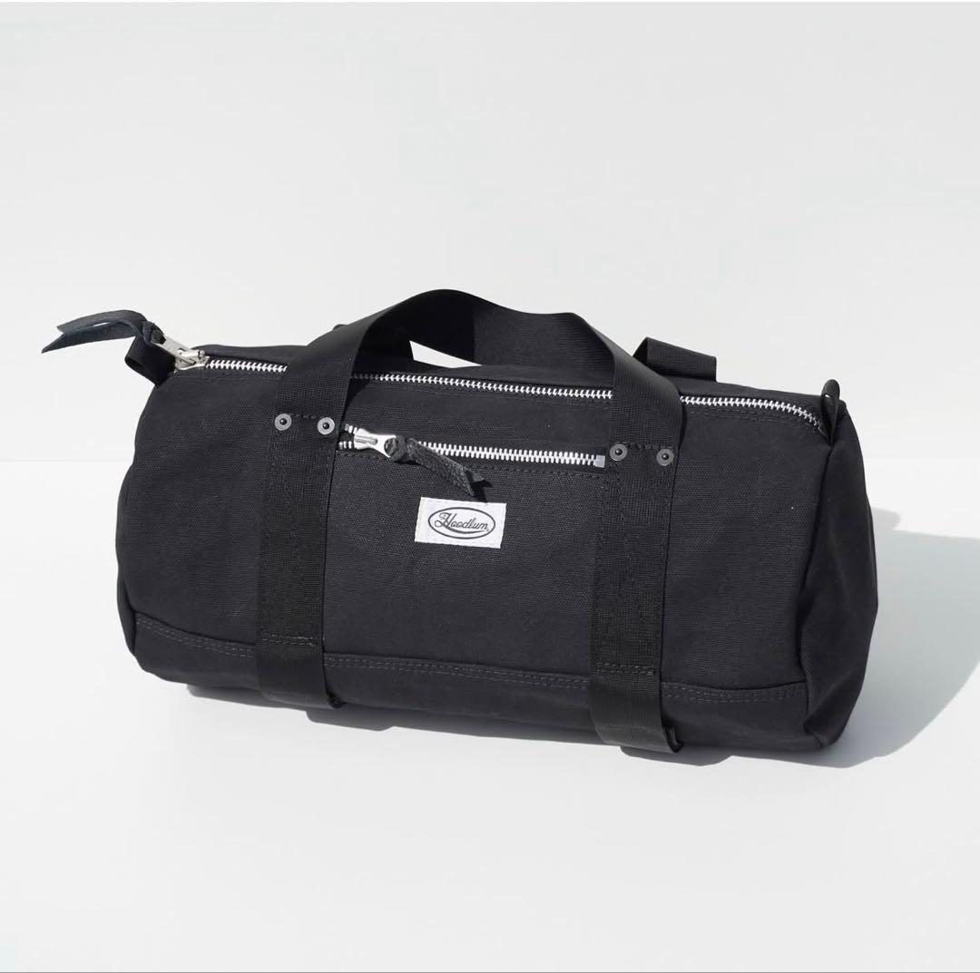 Hoodlum （フッドラム）　DUFFLE BAG [BLACK] ミニドラム