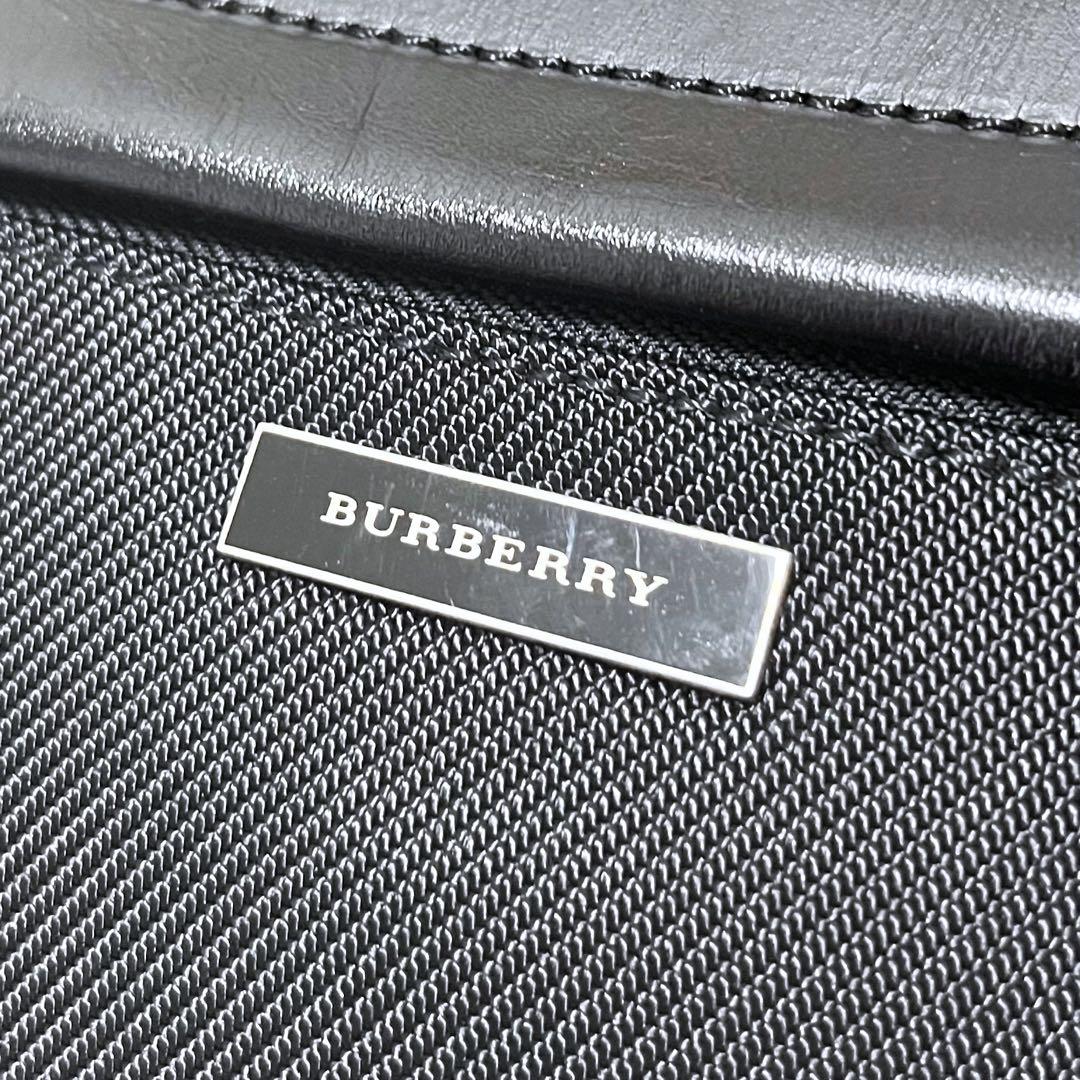 【美品】BURBERRY バーバリー ブリーフケース ビジネス A4 レザー