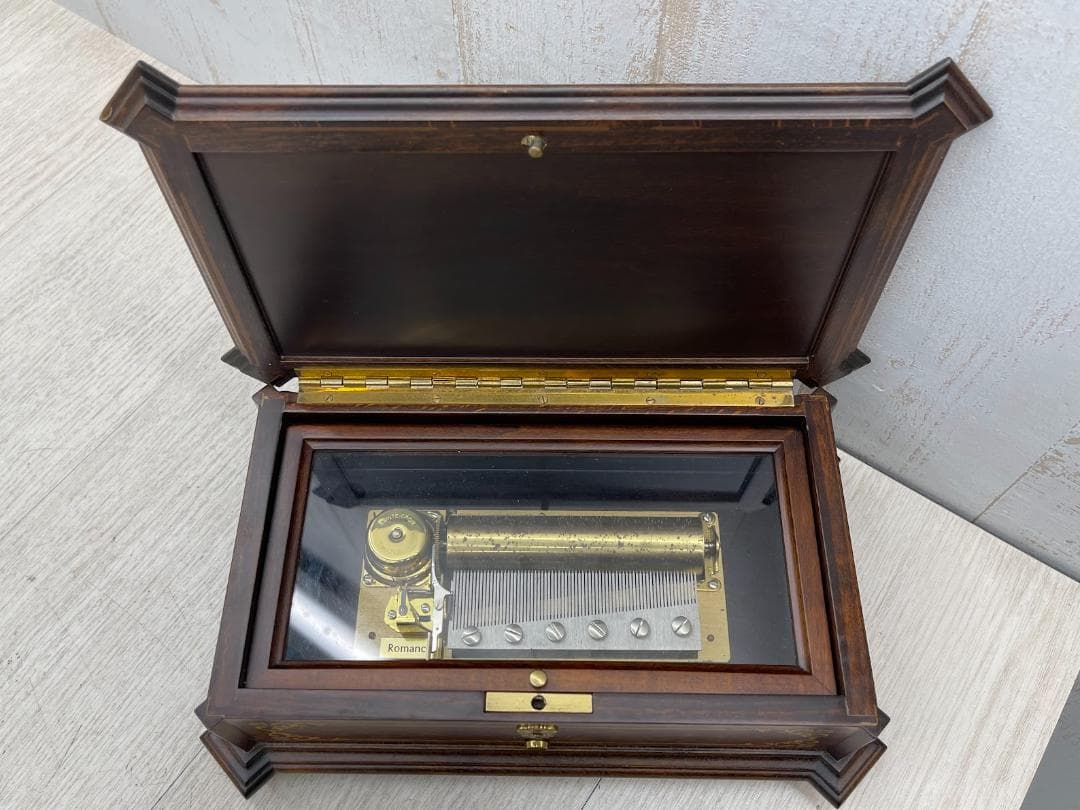 REUGE MUSIC オルゴール Romance 動作確認済 イタリア製