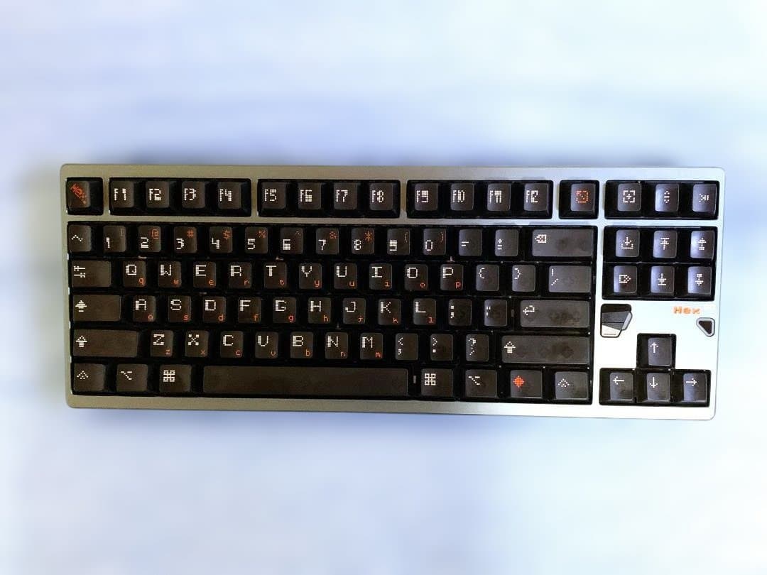 ATK × QK Hex80 Grey テンキーレス 英語配列