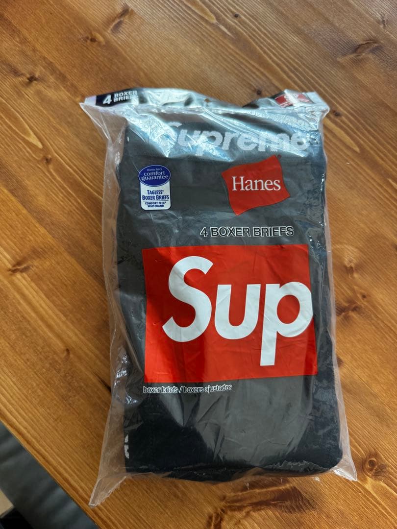 supreme ボクサーパンツ　S 4P 未開封