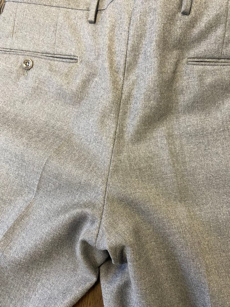 INCOTEXウールスラックスパンツ