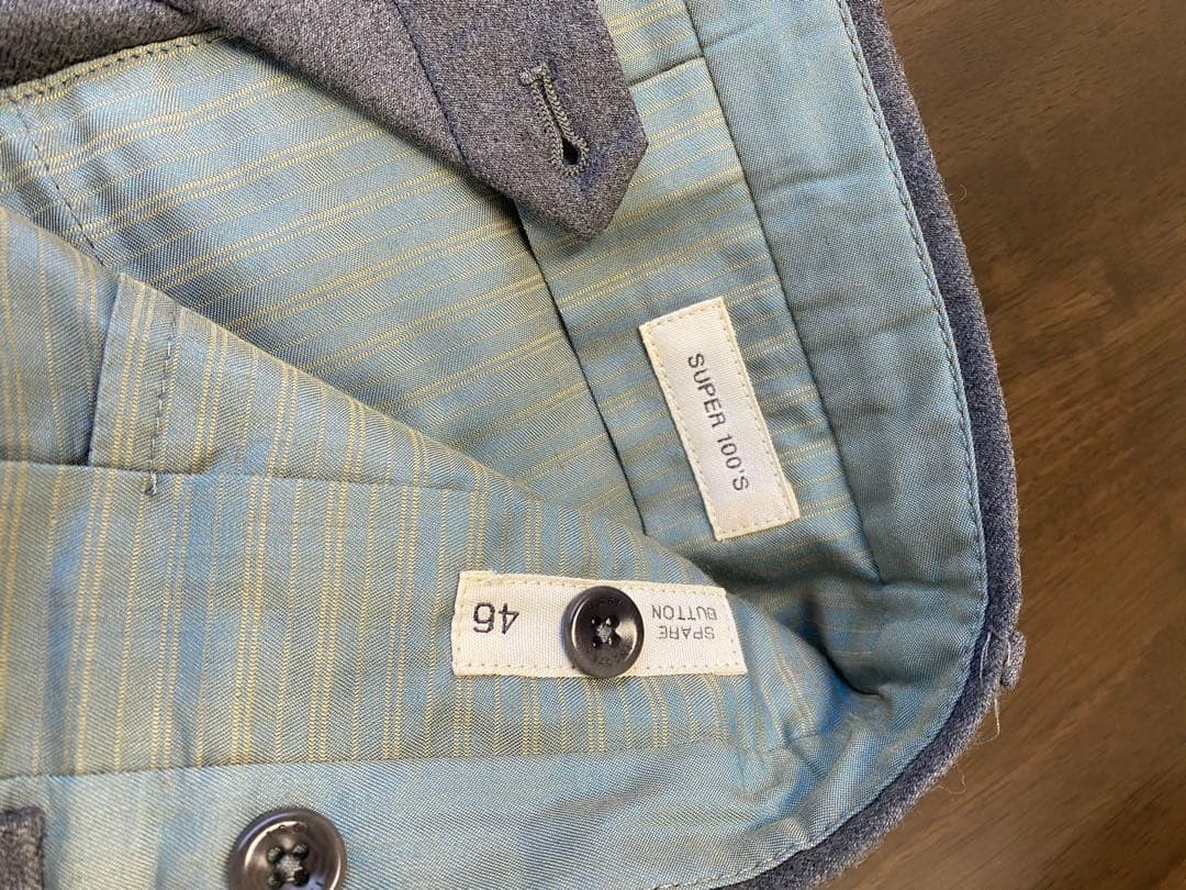 INCOTEXウールスラックスパンツ