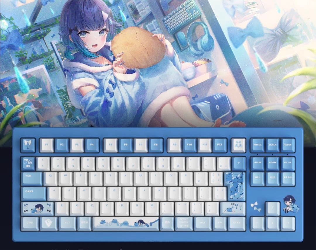 VSPO! GEAR ゲーミングキーボード紡木こかげEdition