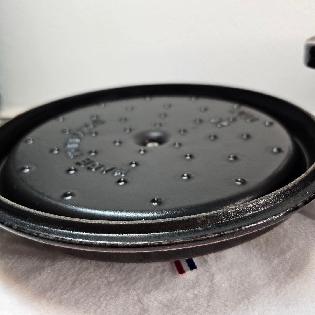 廃盤 Staub ストウブ 24cm パープル ナス オーベルジン