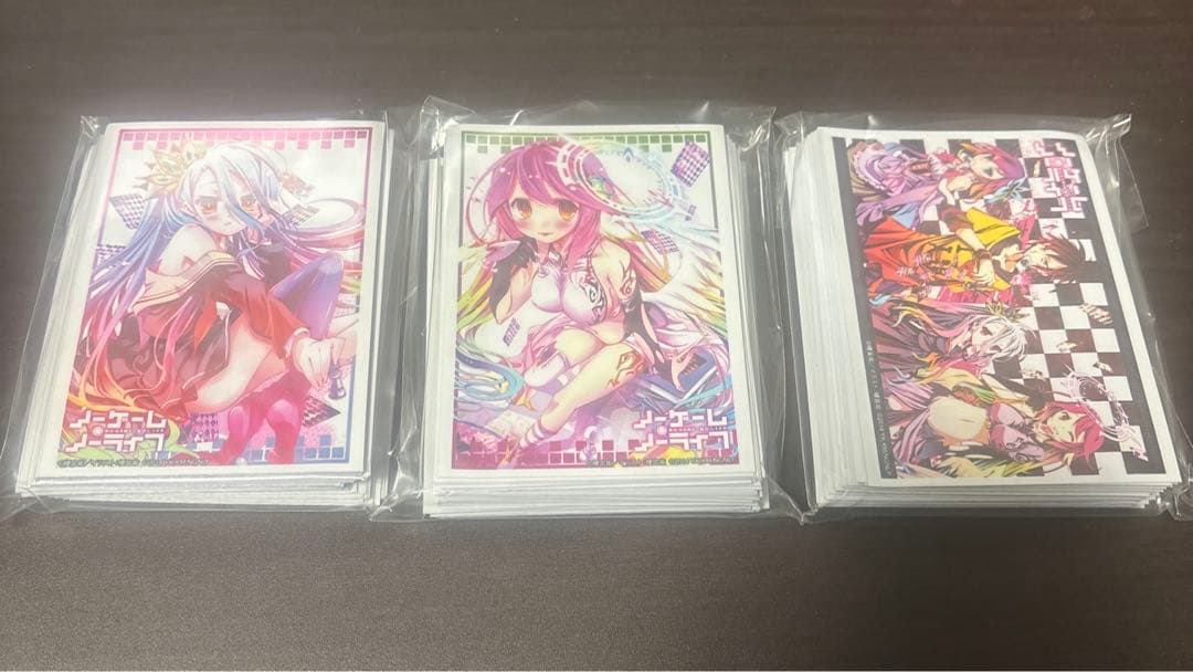 ノーゲーム・ノーライフ　初瀬いづな　白　ジブリール　スリーブ