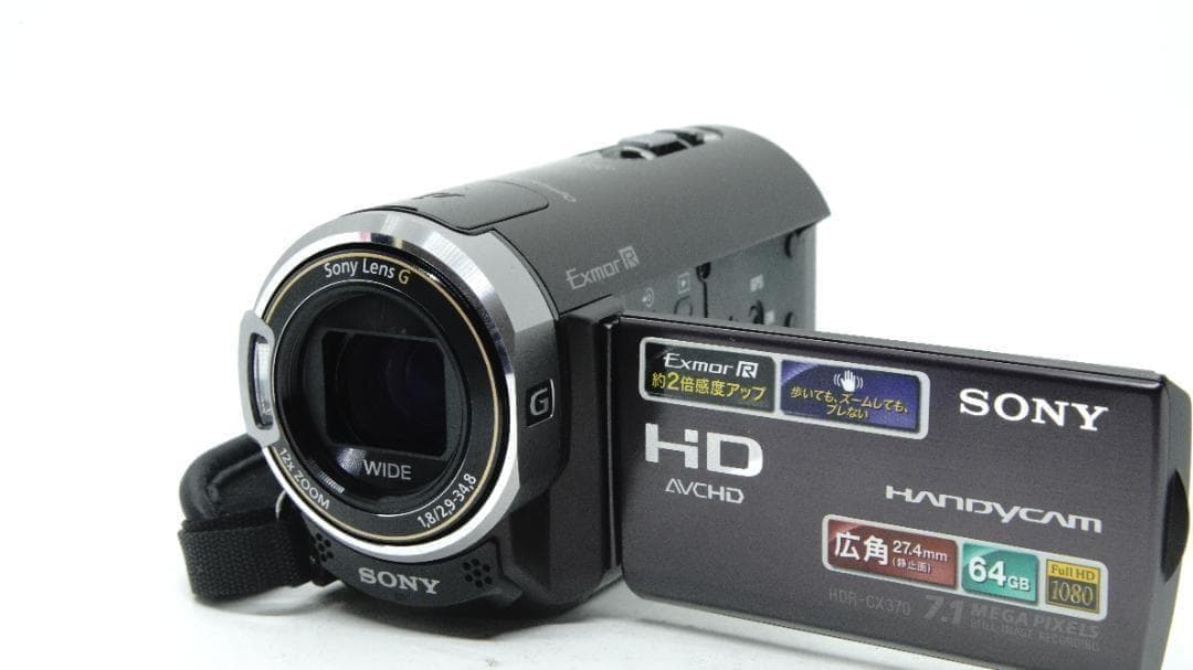 【W2121】 SONY Handycam HDR-CX370V ソニー