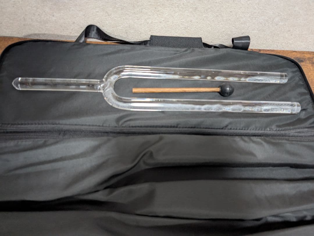 音叉 水晶 432hz　クリスタルチューナー　癒し 特大