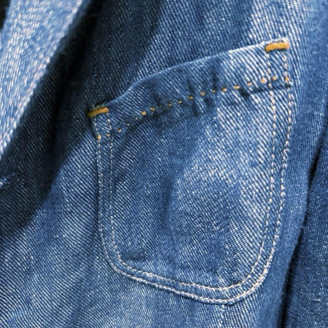⿻ 新品未使用 ⿻ 45R ベルギーリネンデニムジャケット SIZE2