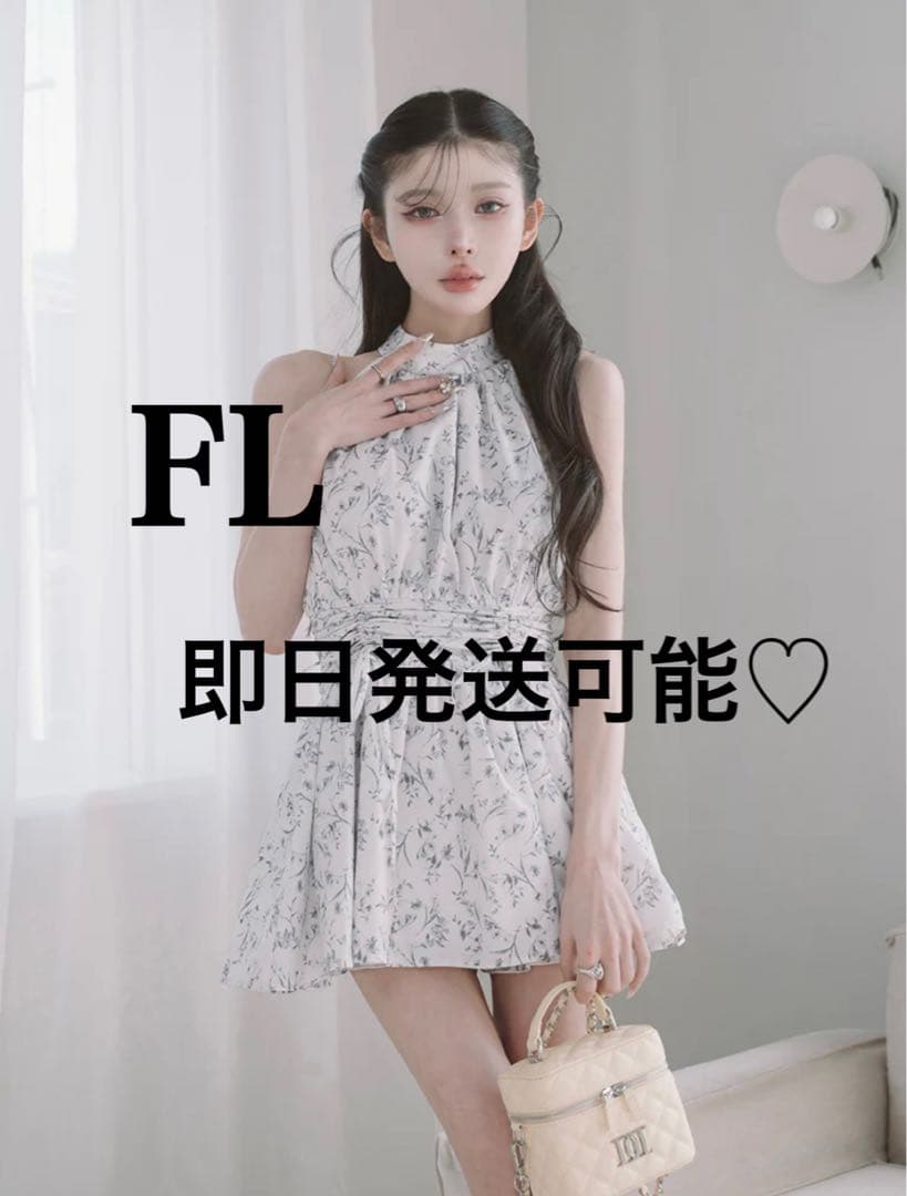 Darich ダーリッチ アメスリギャザーフレアミニワンピース Free-L