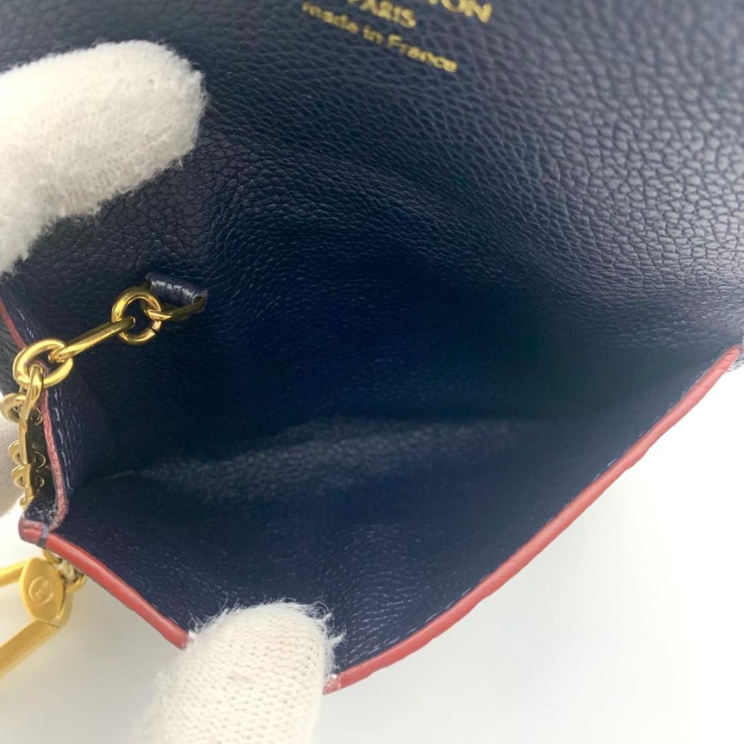 鑑定済み ルイヴィトン ポシェットクレ 財布 ケース 小銭 アンプラント