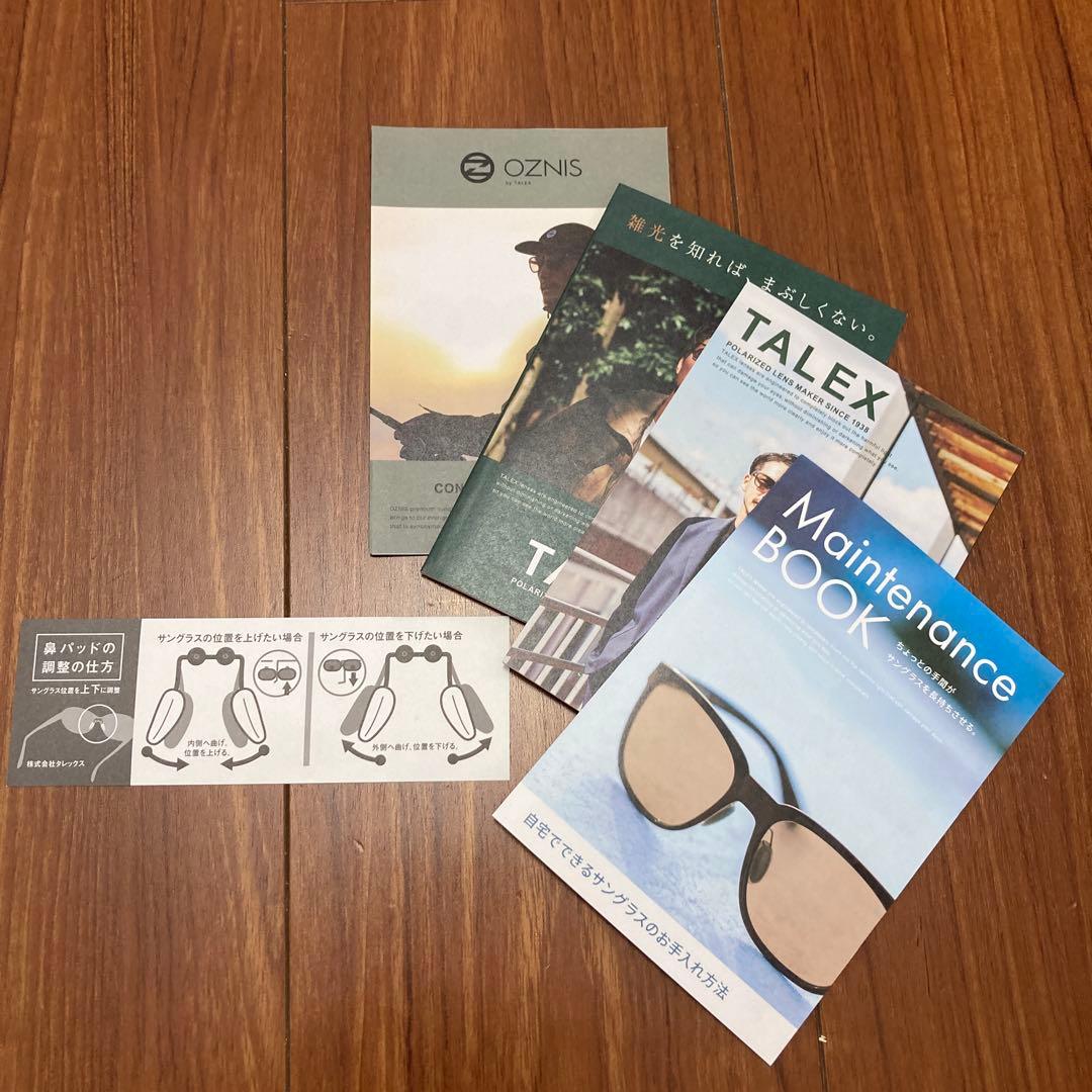 Talex OZNIS サングラス FLAT10 TRUEVIEW GOLF